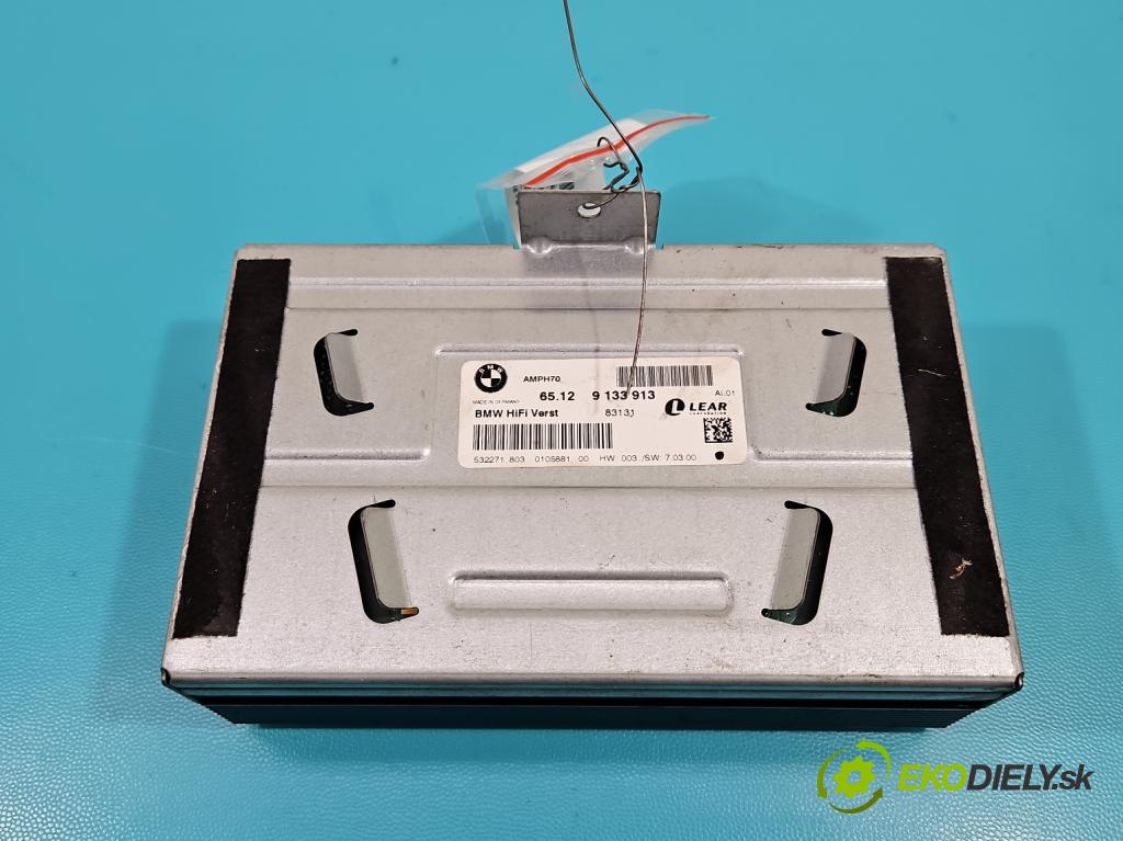 Bmw X5 E70 2006-2013 3.0d 235 HP automatic 173 kW 2993 cm3 5- Zesilovač: 9133913 (Zosilňovače)