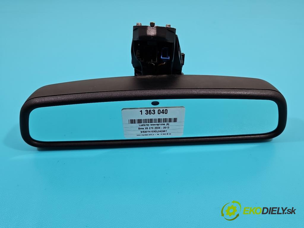 Bmw X5 E70 2006-2013 3.0d 235 hp automatic 173 kW 2993 cm3 5- zpětné zrcátko vnitřní 9134467 (Světla vnitřní)