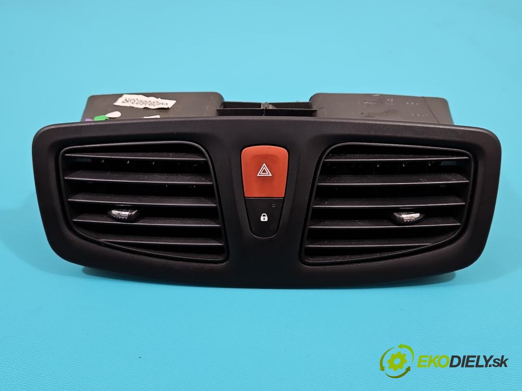 Renault Fluence 1.6 16V 114 HP manual 84 kW 1598 cm3 4- Mřížka: kúrenia stredová  (Mriežky kúrenia (fukáre))