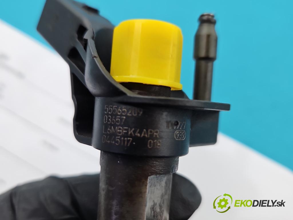 Opel Insignia A 2008-2017 2.0 cdti 194KM manual 143 kW 1956 cm3 5- vstřikovač 0445117018 (Vstřikovač paliva)