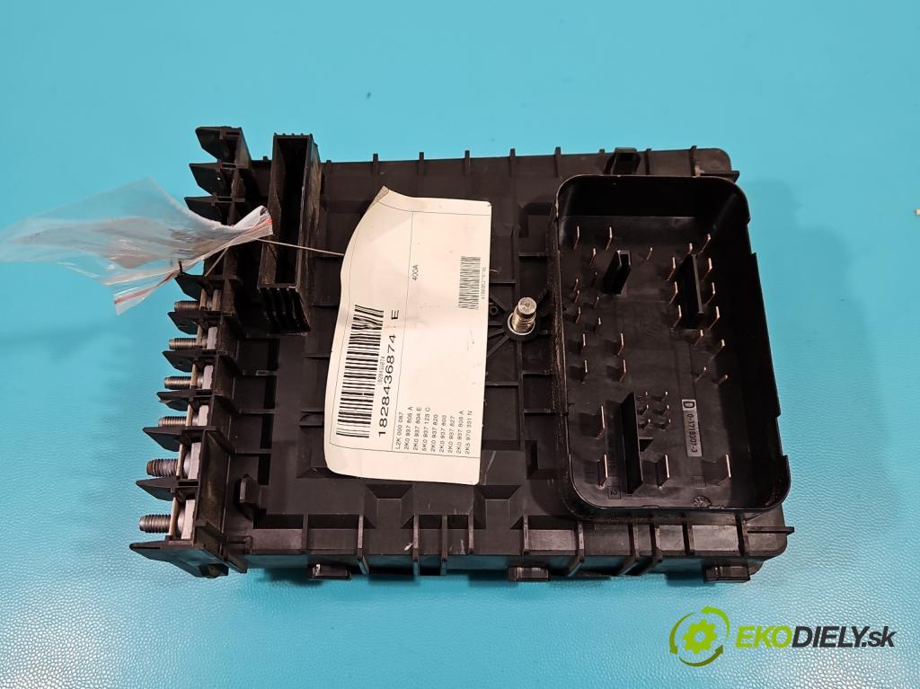 Vw Caddy III 2K 2003-2020 2.0 tdi 102 hp manual 75 kW 1968 cm3 5- skříňka pojistková 1K0937629C (Pojistkové skříňky)