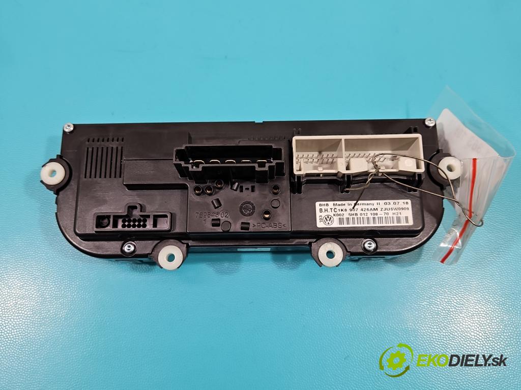 Vw Caddy III 2K 2003-2020 2.0 tdi 102 HP manual 75 kW 1968 cm3 5- panel kúrenia 1K8907426AM