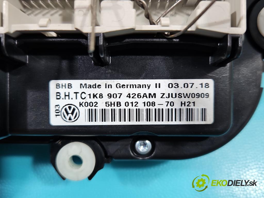 Vw Caddy III 2K 2003-2020 2.0 tdi 102 HP manual 75 kW 1968 cm3 5- panel kúrenia 1K8907426AM