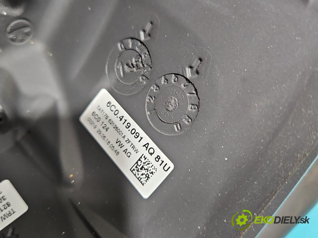 Vw Caddy III 2K 2003-2020 2.0 tdi 102 HP manual 75 kW 1968 cm3 5- volant 6C0419091AQ (Volanty)