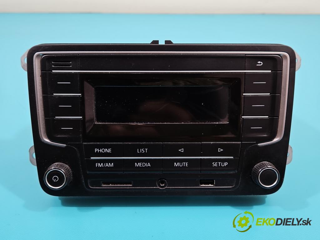 Vw Caddy III 2K 2003-2020 2.0 tdi 102 HP manual 75 kW 1968 cm3 5- Radio originál 7F0035153