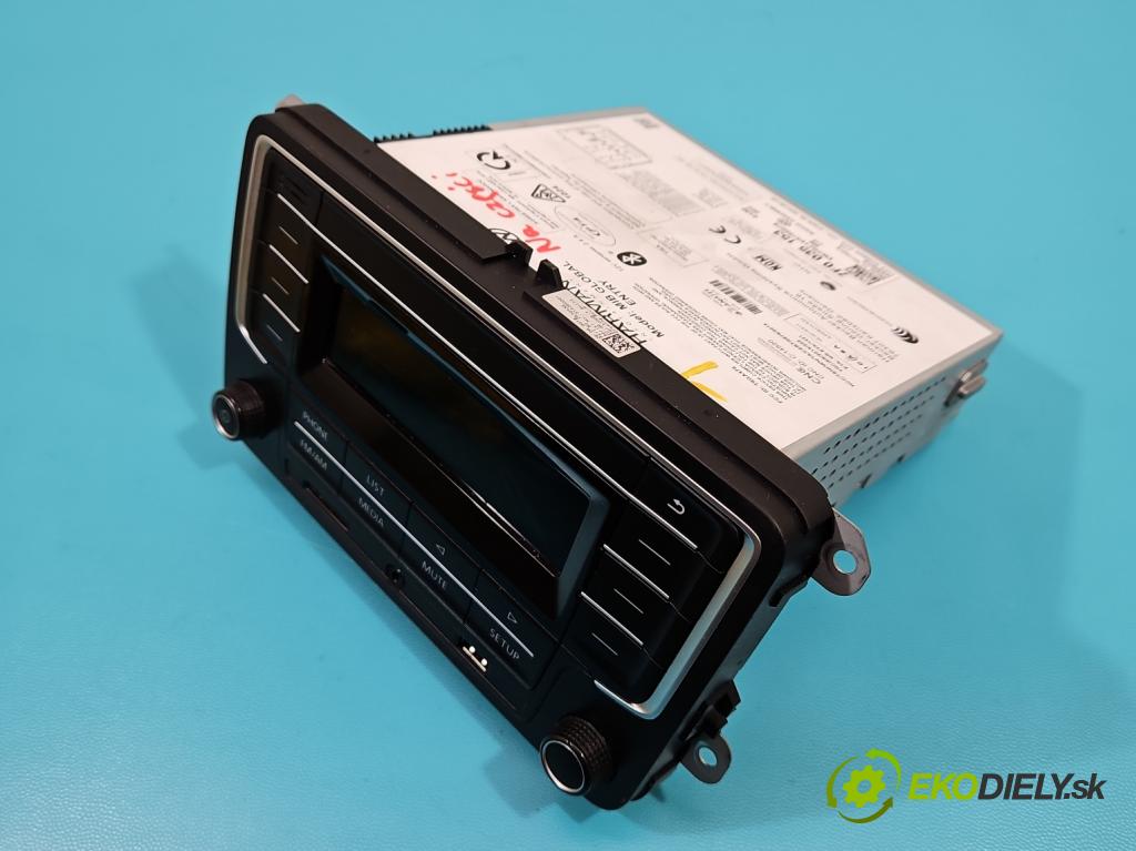 Vw Caddy III 2K 2003-2020 2.0 tdi 102 HP manual 75 kW 1968 cm3 5- Radio originál 7F0035153