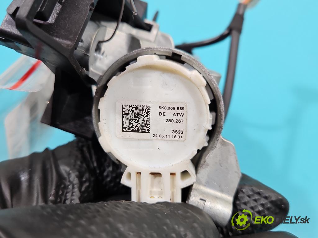 Skoda Superb II 2008-2015 2.0 TDI 140 HP manual 103 kW 1968 cm3 4- Spínačka 1K0905851B (Spínacie skrinky a kľúče)