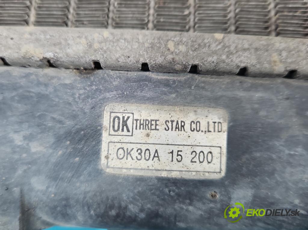 Kia Rio I 1999-2005 1.3 75 hp manual 55 kW 1343 cm3 5- Chladič vody  (Chladiče vody)