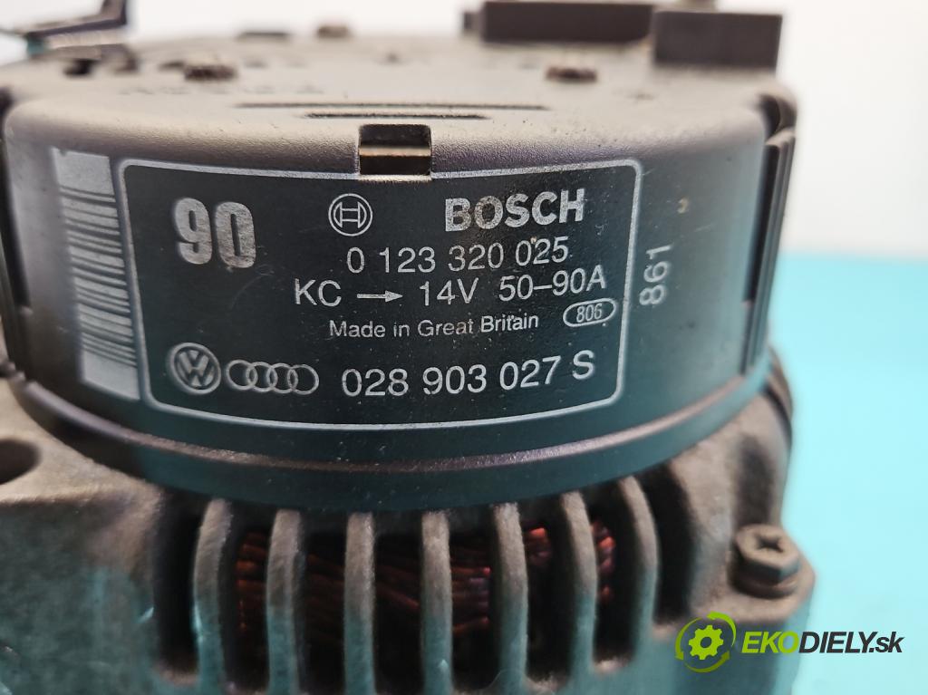 Seat Arosa 1.7 sdi 60 hp manual 44 kW 1716 cm3 3- Alternator 012332092S (Alternátory)