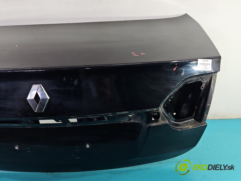Renault Fluence 1.6 16V 114 hp manual 84 kW 1598 cm3 4- zadní kufrové dveře  (Zadní kapoty)
