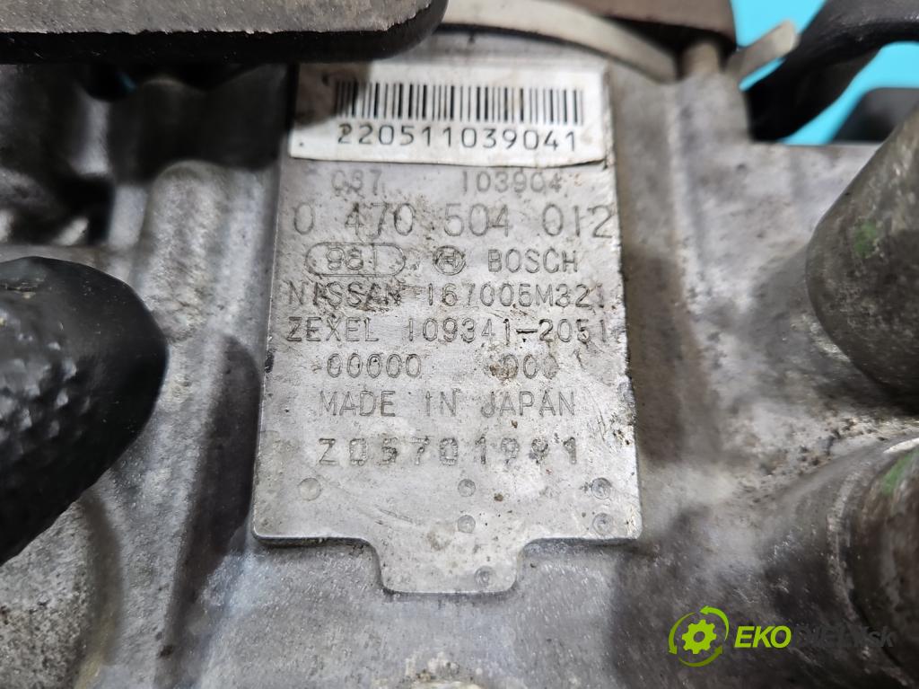 Nissan Almera tino 2.2 TD 114 HP manual 84 kW 2184 cm3 5- čerpadlo vstrekovacia 0470504012 (Vstrekovacie čerpadlá)