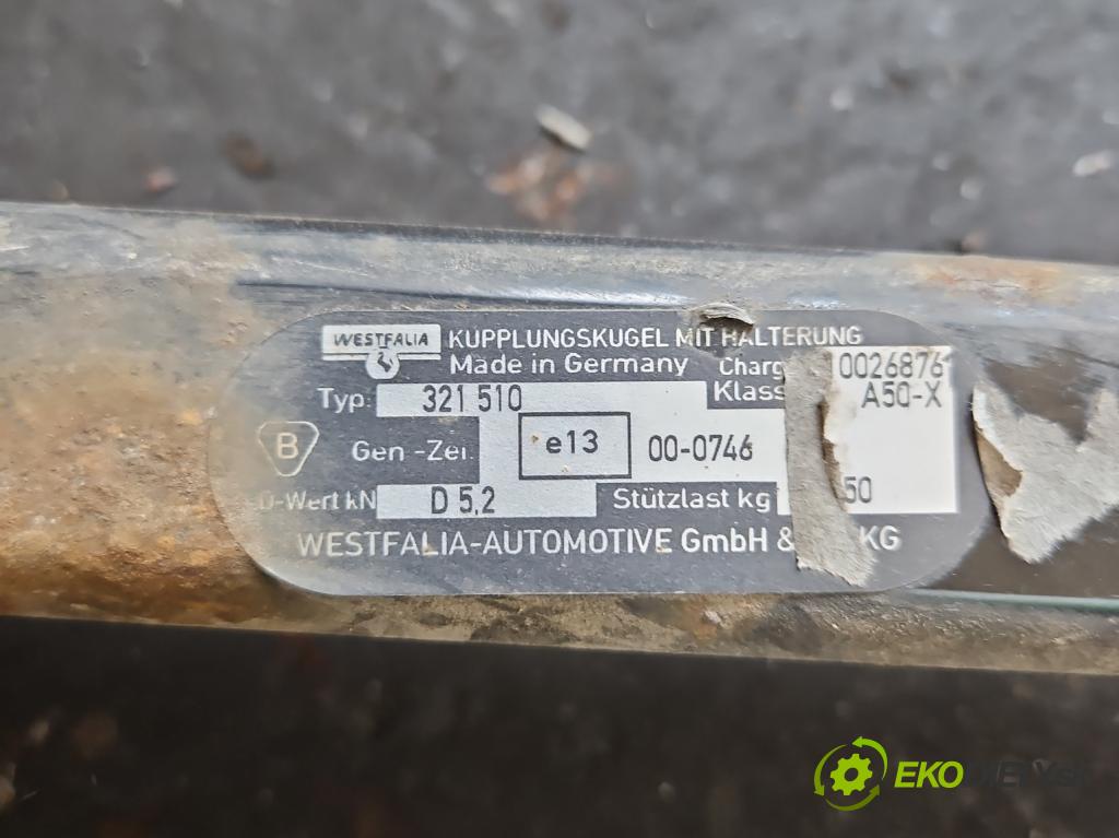 Vw Polo III 6N 1994-2001 1.4 tdi 75 hp manual 55 kW 1422 cm3 5- oko tažné  (Tažná zařízení)