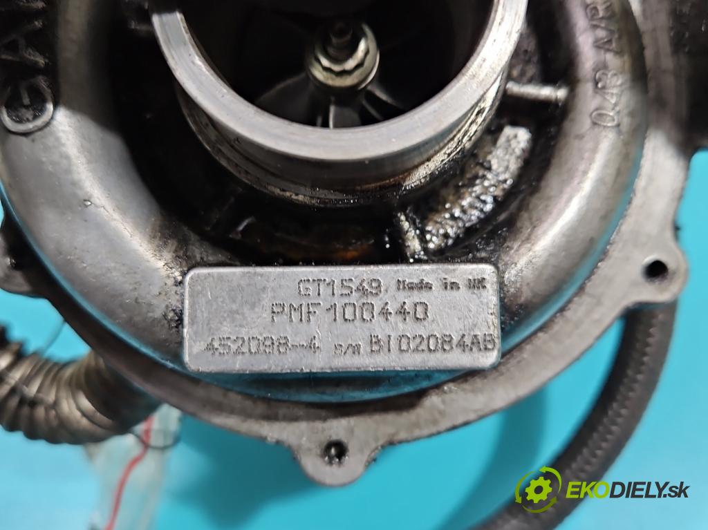 Rover 600 2.0d 105 HP manual 77 kW 1994 cm3 4- turbodúchadlo, turbo 452098-4 (Turbodúchadlo (kompletné))