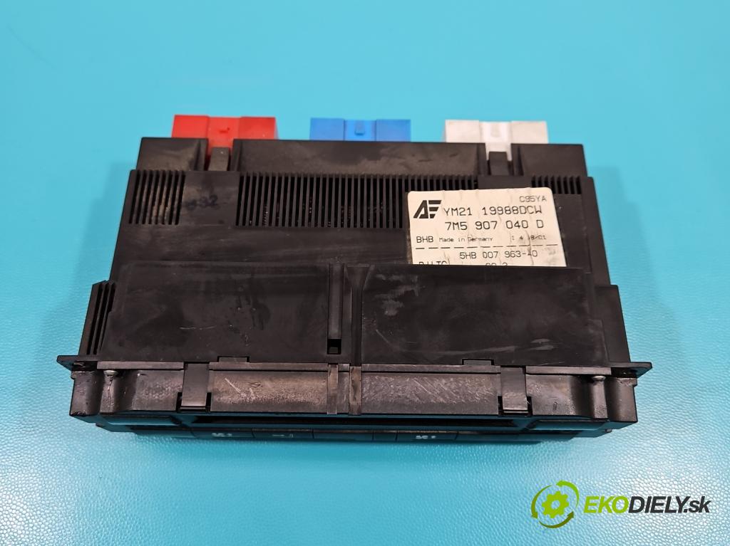 Ford Galaxy Mk1 1995-2006 1.9 tdi 150 HP manual 110 kW 1896 cm3 5- panel kúrenia 7M5907040D