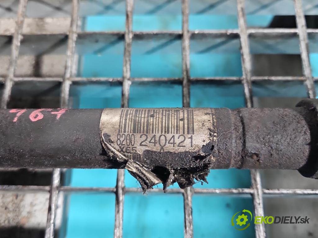 Renault Clio II 1998-2012 1,2.0 8v 58 HP manual 43 kW 1149 cm3 3- poloos pravé  (Poloosy)