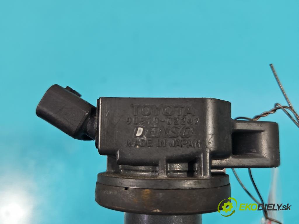 Toyota Avensis I T22 1997-2003 2.0 16V 150 HP manual 110 kW 1998 cm3 5- cievka zapaľovacia 90919-02247 (Zapaľovacie cievky, moduly)