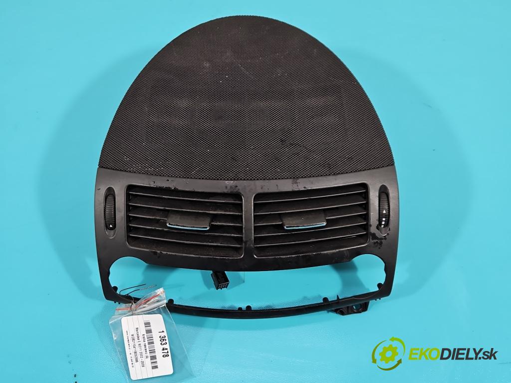 Mercedes E W211 2002-2009 1.8 kompressor 163 HP automatic 120 kW 1796 cm3 4- Mřížka: kúrenia stredová A2118301854 (Mriežky kúrenia (fukáre))