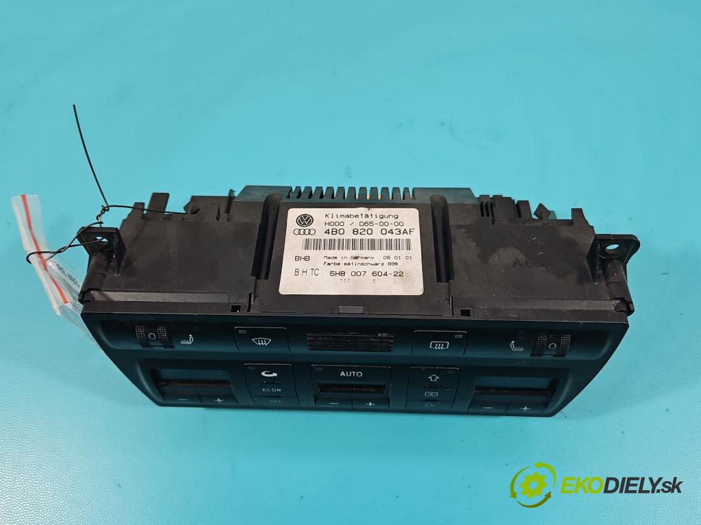 Audi A6 C5 1997-2004 2.4 V6 165 HP automatic 121 kW 2393 cm3 4- panel kúrenia 4B0820043AF