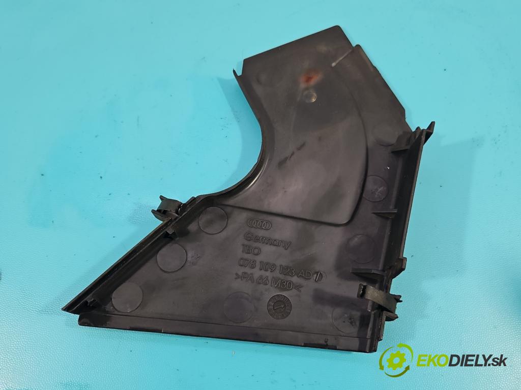 Audi A6 C5 1997-2004 2.4 V6 165 hp automatic 121 kW 2393 cm3 4- obal vačkový 078109123N (Kryty motora)