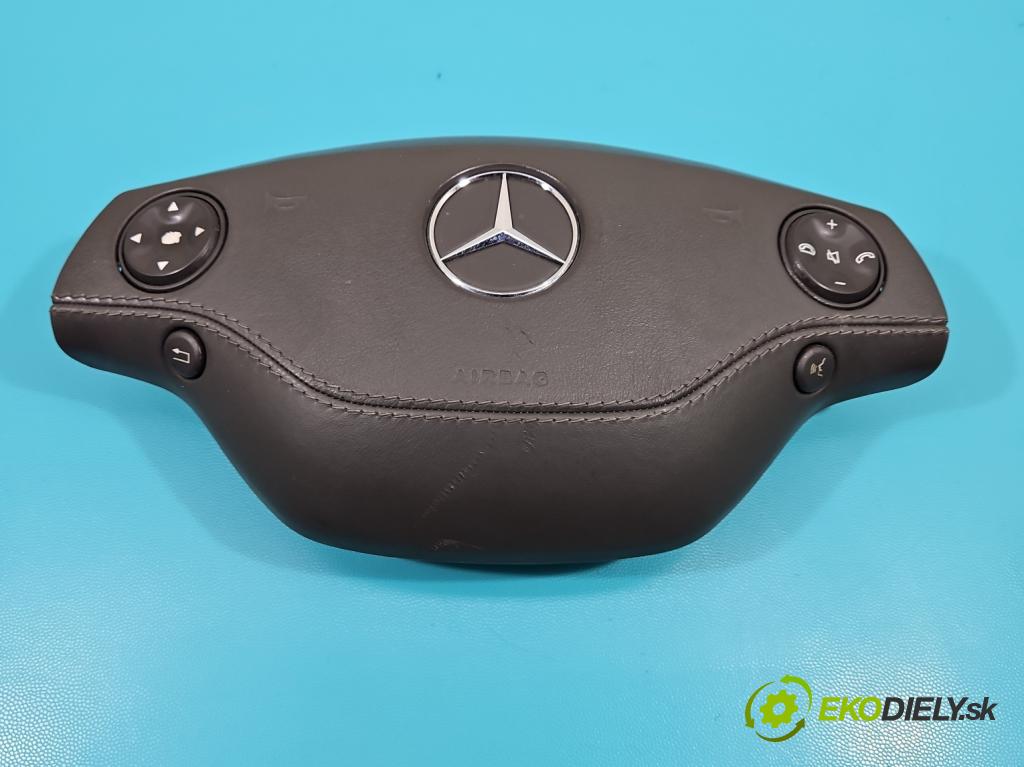 Mercedes S W221 2005-2013 3.0 CDI 235 HP automatic 173 kW 2987 cm3 4- airbag vzduch: Řidiči:  (Airbagy)