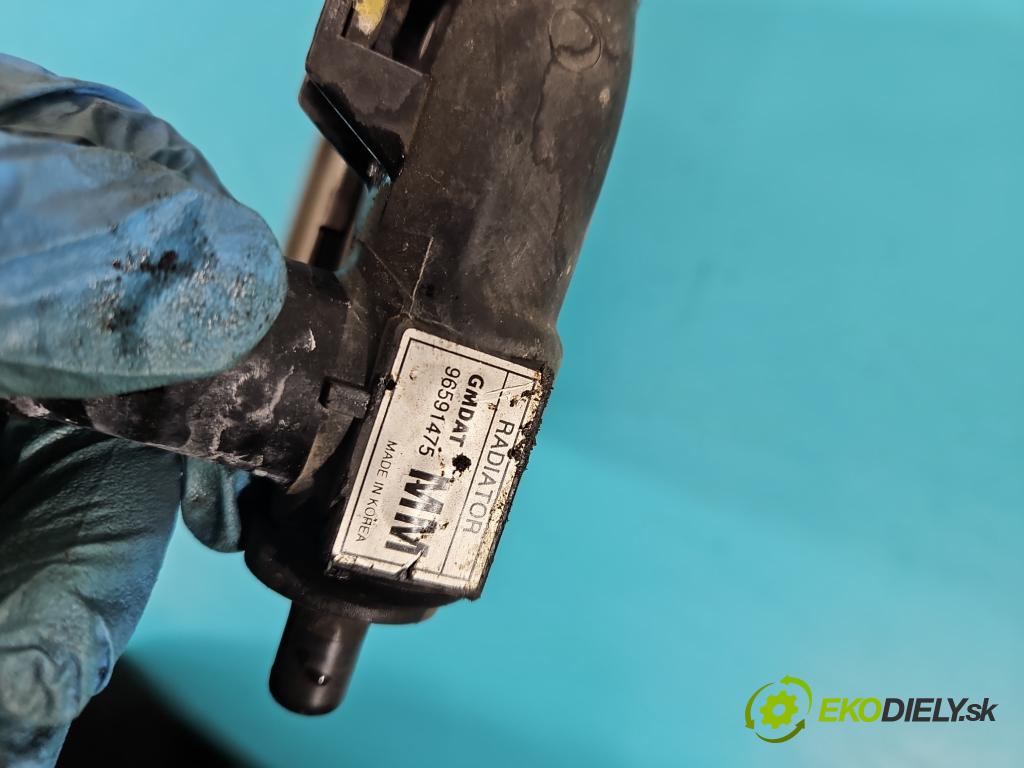 Chevrolet Spark II M200 2005-2010 0.8 52 hp manual 38 kW 796 cm3 5- Chladič vody  (Chladiče vody)