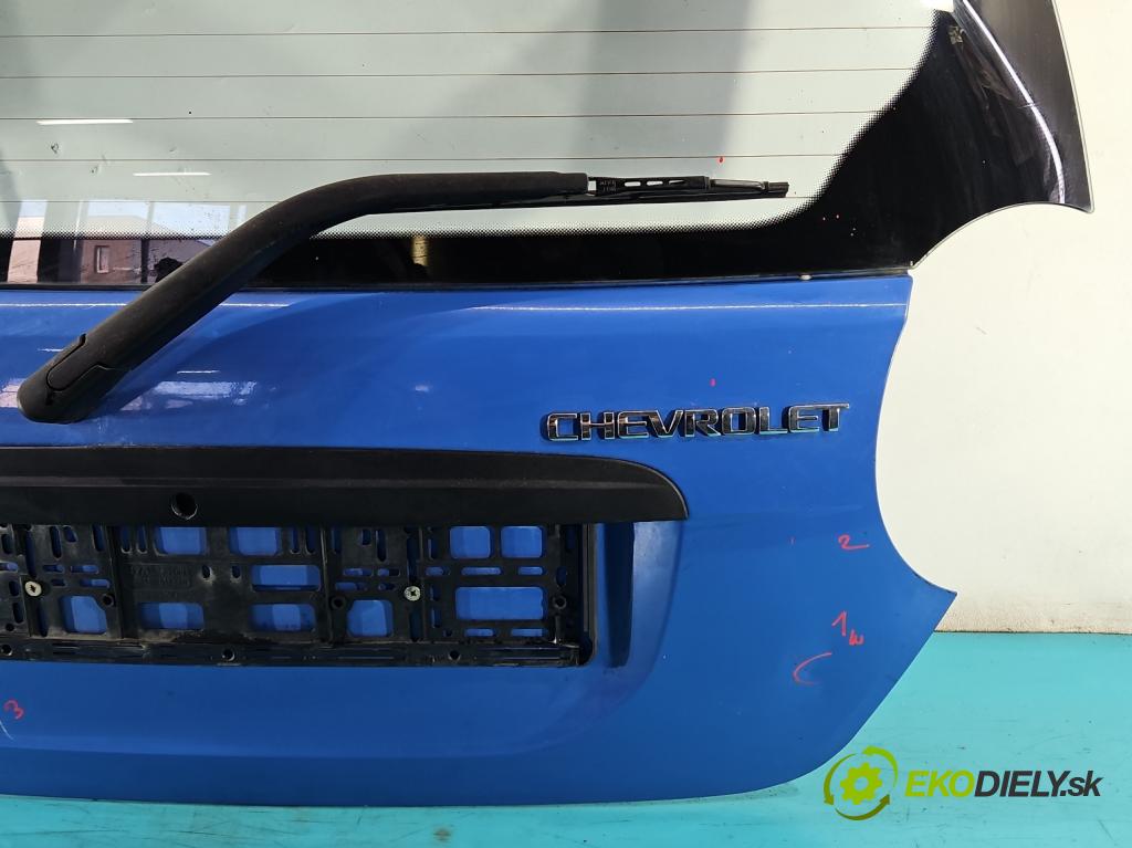 Chevrolet Spark II M200 2005-2010 0.8 52 hp manual 38 kW 796 cm3 5- zadní kufrové dveře  (Zadní kapoty)