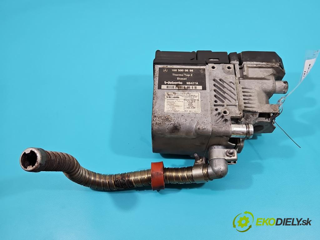 Mercedes A W168 1997-2004 1.7 cdi 90 hp manual 66 kW 1689 cm3 5- Webasto 1685000698 (Webasto ohřívače)