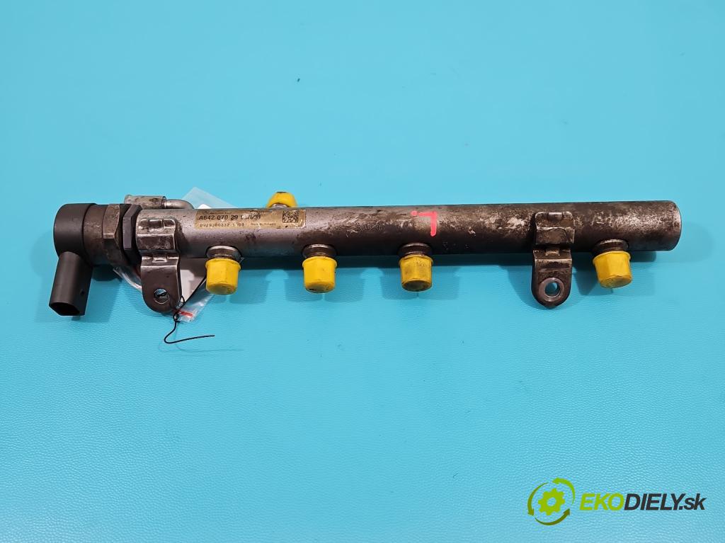 Mercedes E W212 2009-2016 3.0 cdi V6 (642890) 231 HP automatic 170 kW 2987 cm3 4- lišta vstrekovacia A6420700146 (Vstrekovacie lišty)