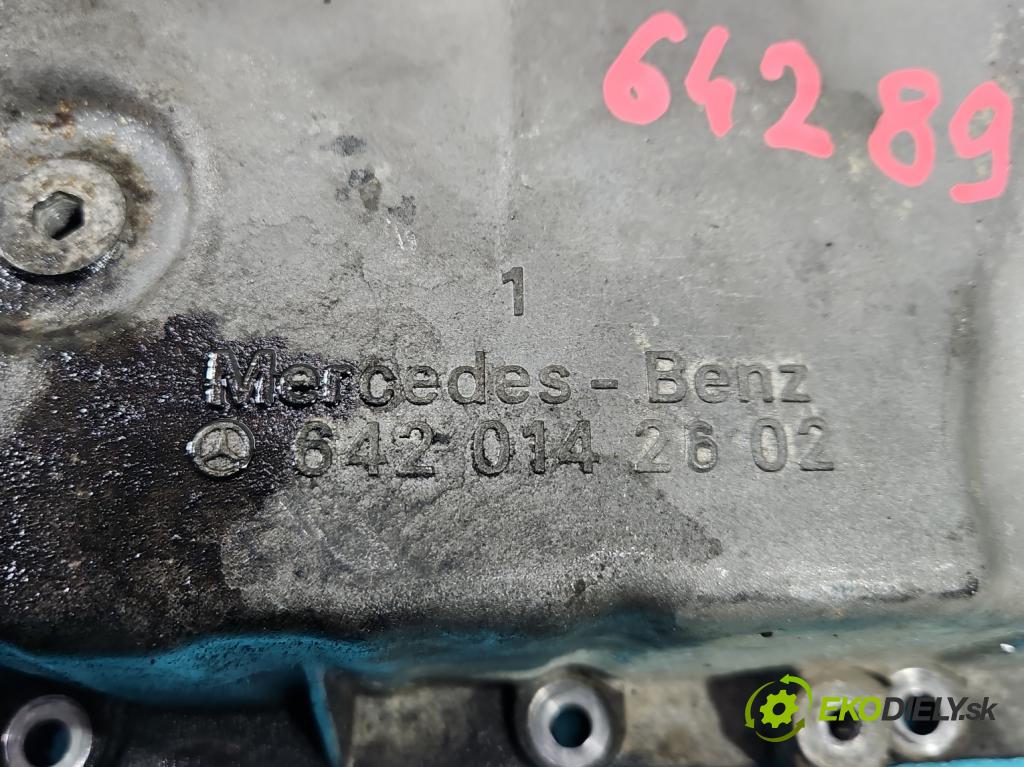 Mercedes E W212 2009-2016 3.0 cdi V6 (642890) 231 HP automatic 170 kW 2987 cm3 4- vaňa olejová 6420142602 (Olejové vane)