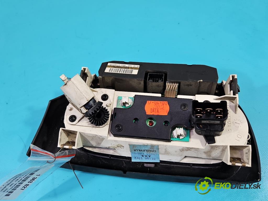 Ford Ka Mk1 1996-2008 1.3 60 HP manual 44 kW 1299 cm3 3- panel kúrenia 97KP19A522BK