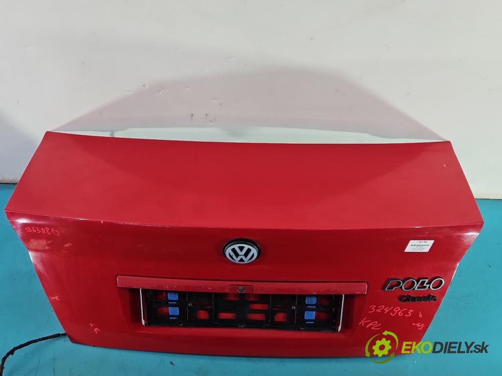 Vw Polo III 6N 1994-2001 1.4 60 hp manual 44 kW 1400 cm3 4- zadní kufrové dveře  (Zadní kapoty)