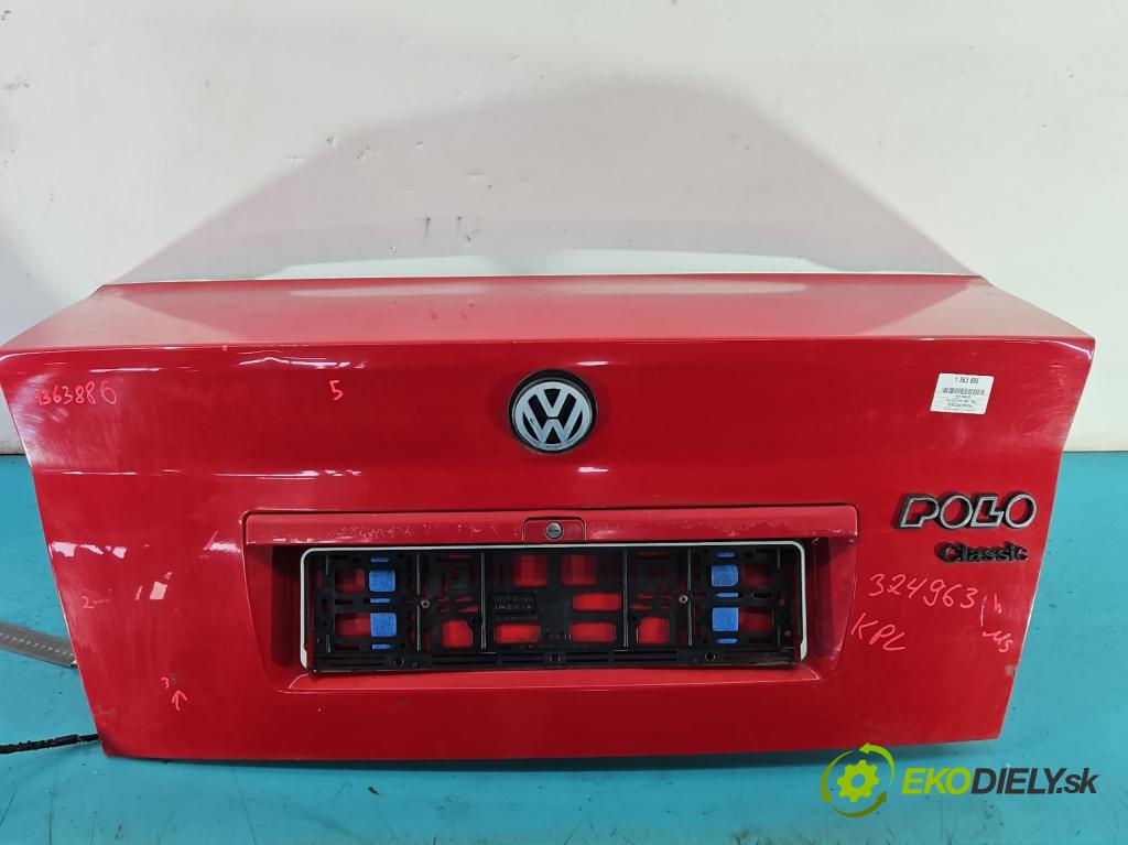 Vw Polo III 6N 1994-2001 1.4 60 hp manual 44 kW 1400 cm3 4- zadní kufrové dveře  (Zadní kapoty)