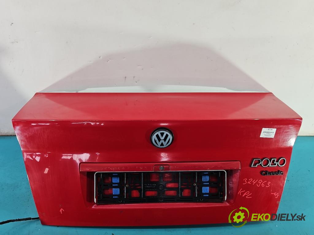 Vw Polo III 6N 1994-2001 1.4 60 hp manual 44 kW 1400 cm3 4- zadní kufrové dveře  (Zadní kapoty)