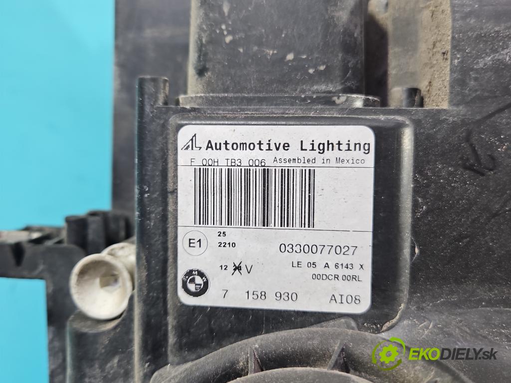 Bmw X5 E70 2006-2013 3.0d 235 HP automatic 173 kW 2993 cm3 5- Reflektor: pravý 7158930 (Pravé)