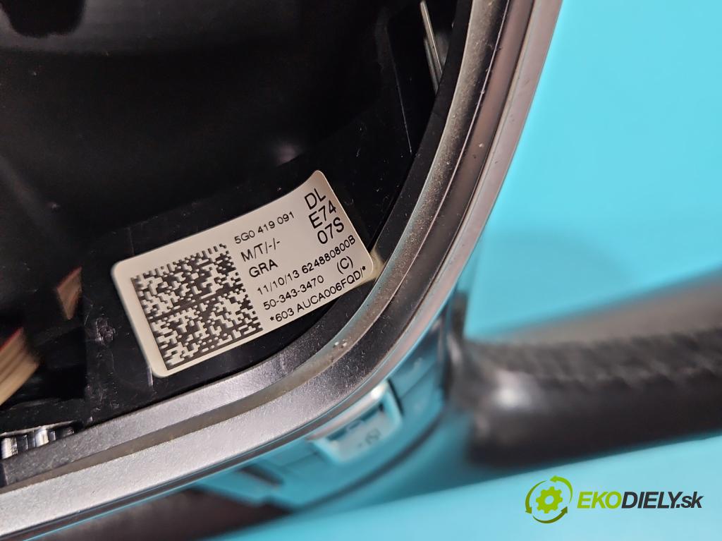 Vw Golf VII 2012-2020 1.6 tdi 105 HP automatic 77 kW 1598 cm3 5- volant 5G0419091DL (Volanty)