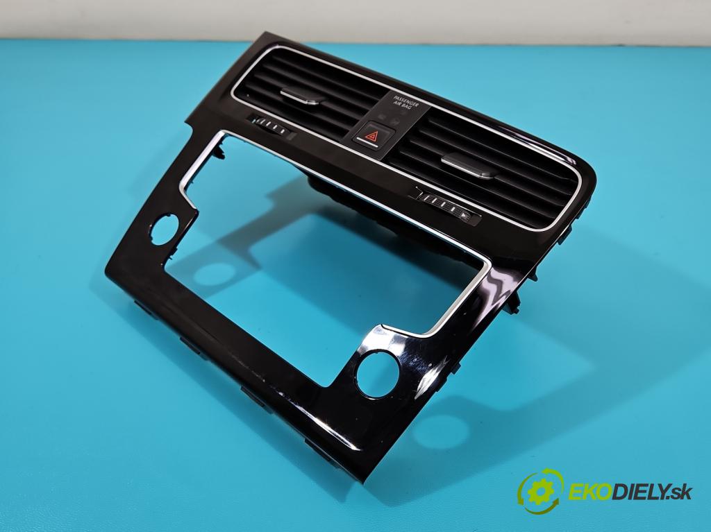 Vw Golf VII 2012-2020 1.6 tdi 105 HP automatic 77 kW 1598 cm3 5- Mřížka: kúrenia stredová 5G1819728AC (Mriežky kúrenia (fukáre))