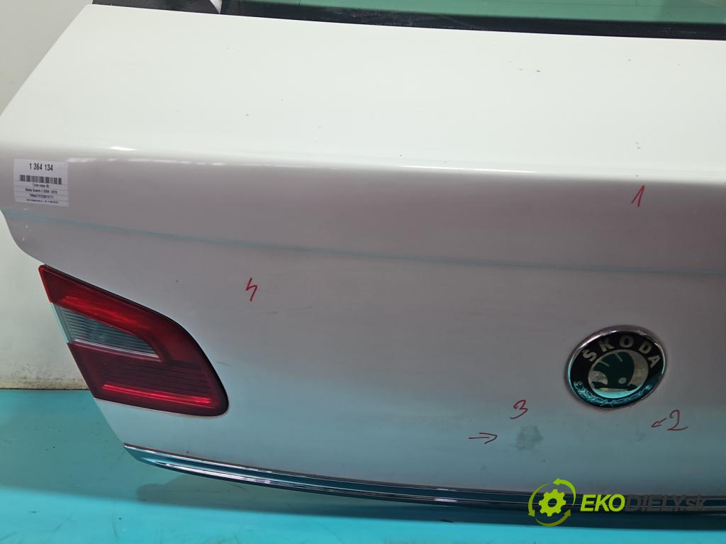 Skoda Superb II 2008-2015 2.0 TDI 140 hp manual 103 kW 1968 cm3 4- zadní kufrové dveře  (Zadní kapoty)