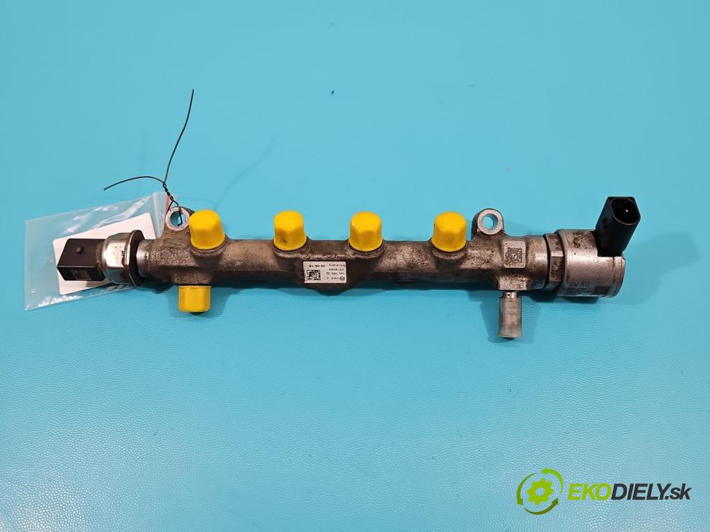 Vw Caddy III 2K 2003-2020 2.0 tdi 102 HP manual 75 kW 1968 cm3 5- lišta vstrekovacia 04L089G (Vstrekovacie lišty)