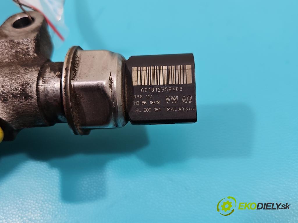 Vw Caddy III 2K 2003-2020 2.0 tdi 102 HP manual 75 kW 1968 cm3 5- lišta vstrekovacia 04L089G (Vstrekovacie lišty)