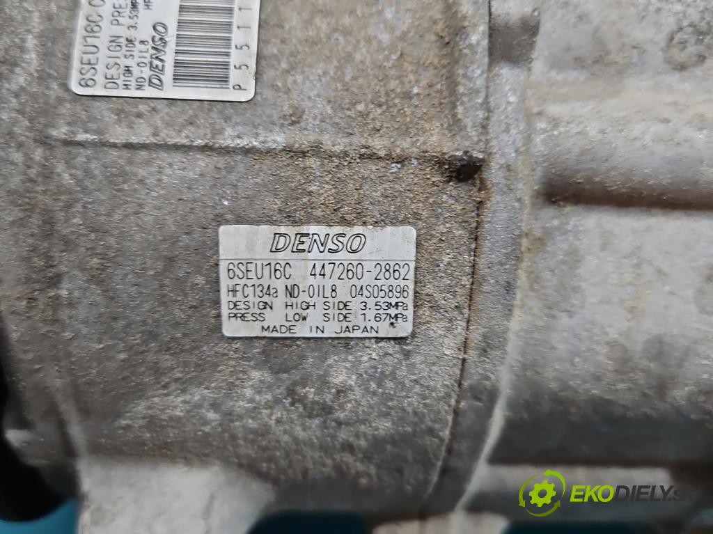 Jeep Compass I 2006-2016 2.4 16V 170 hp automatic 125 kW 2359 cm3 5- Kompresor: klíma 447150-0752 (Kompresory)