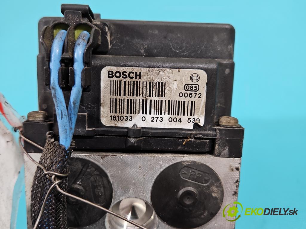 Nissan Micra K11 1992-2003 1.5d 57 HP manual 42 kW 1527 cm3 3- čerpadlo abs 0273004539 (Pumpy ABS)