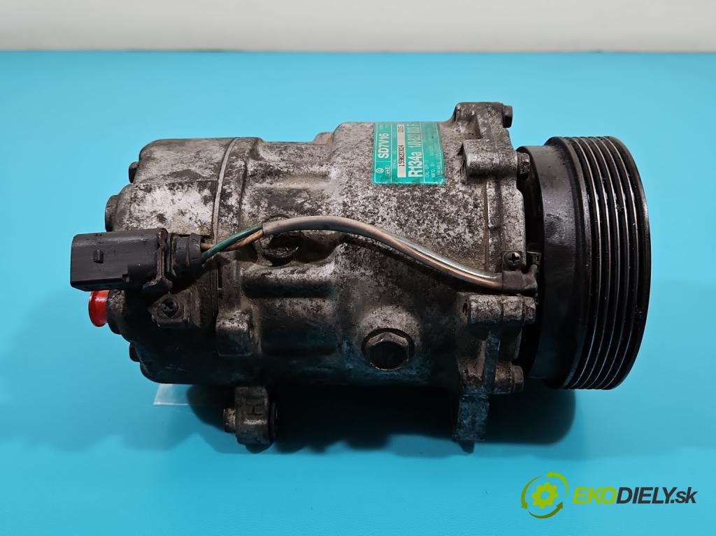 Vw Golf IV 1997-2003 1.9 tdi 90 hp manual 66 kW 1896 cm3 3- Kompresor: klíma 1J0820803F (Kompresory)