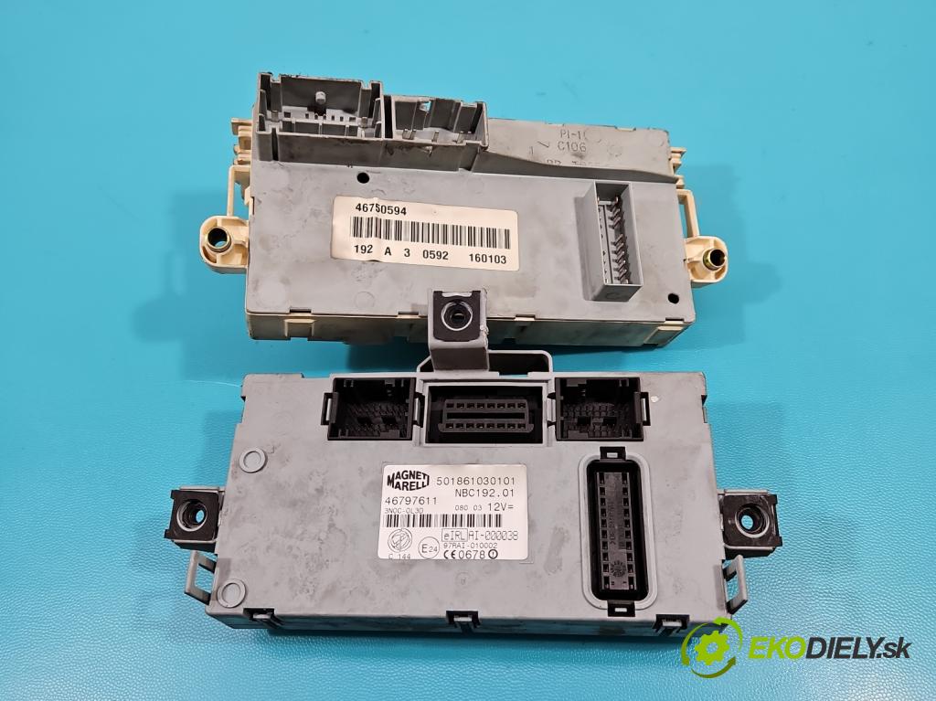 Fiat Stilo 1.9 jtd 116 hp manual 85 kW 1910 cm3 5- skříňka pojistková 46750594 (Pojistkové skříňky)