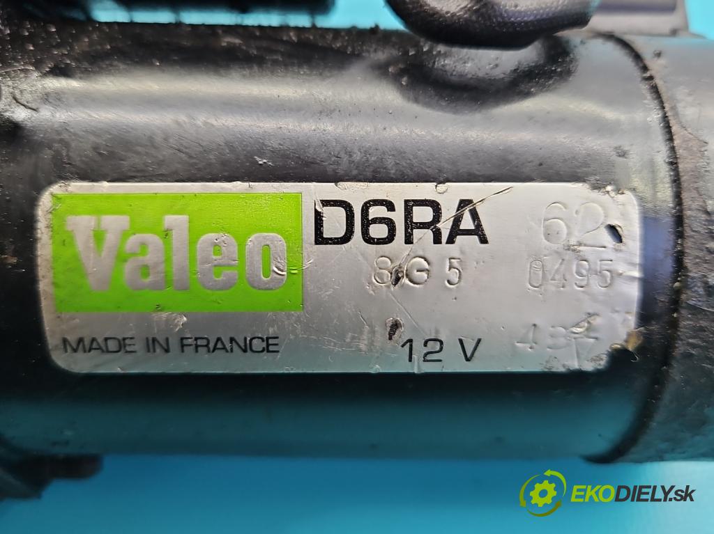 Opel Astra II 1998-2009 1.6 75 HP manual 55 kW 1598 cm3 3- štartér D6RA62 (Štartéry)