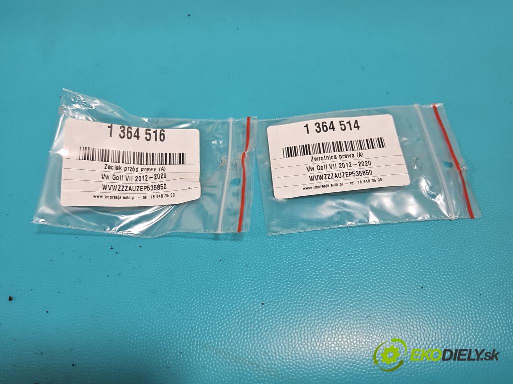 Vw Golf VII 2012-2020 1.6 tdi 105 HP automatic 77 kW 1598 cm3 5- náboj pravé (Náboje)