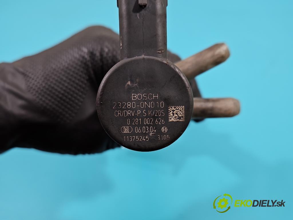 Toyota Yaris I 1999-2005 1.4 D4D 75 HP manual 55 kW 1364 cm3 5- lišta vstrekovacia  (Vstrekovacie lišty)