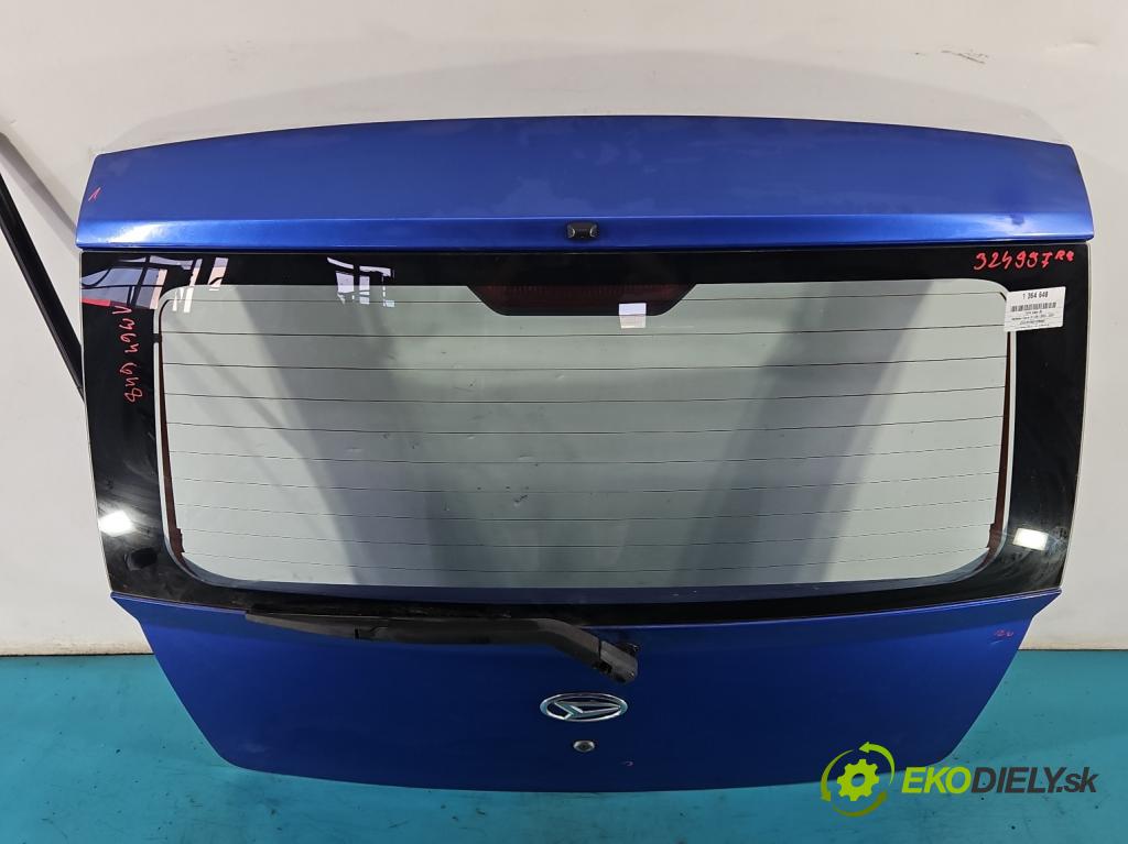 Daihatsu Cuore VI L251 2003-2007 1.0 12V 58 hp manual 43 kW 989 cm3 3- zadní kufrové dveře  (Zadní kapoty)