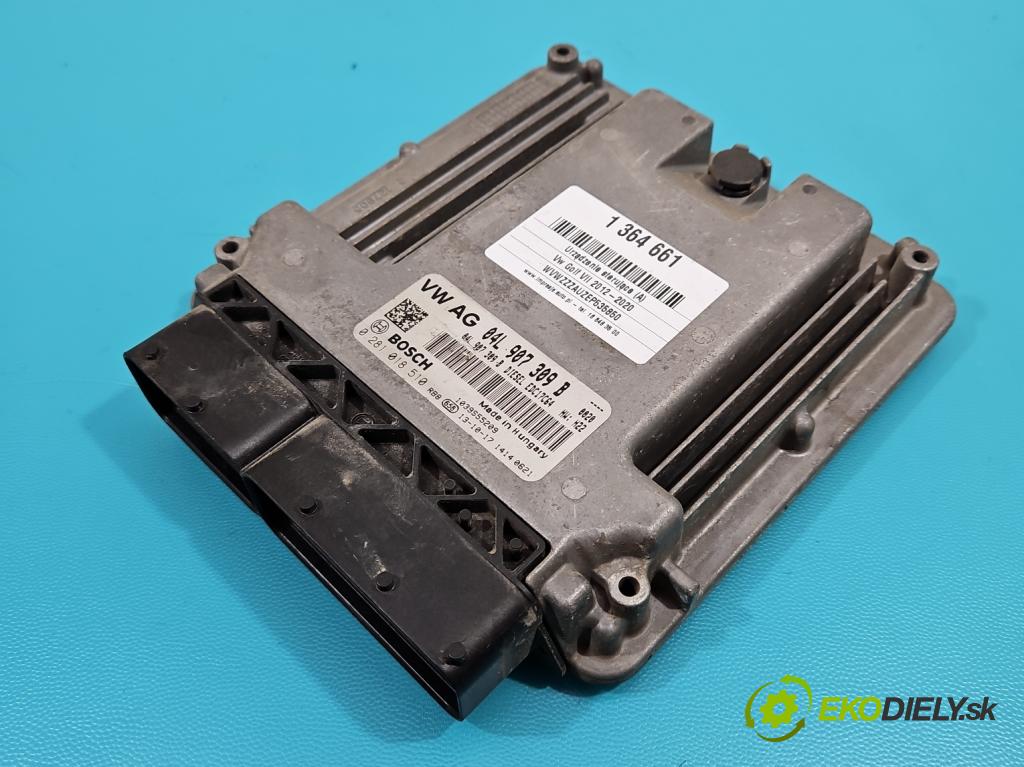Vw Golf VII 2012-2020 1.6 tdi 105 hp automatic 77 kW 1598 cm3 5- řídící jednotka motoru 04L907309B