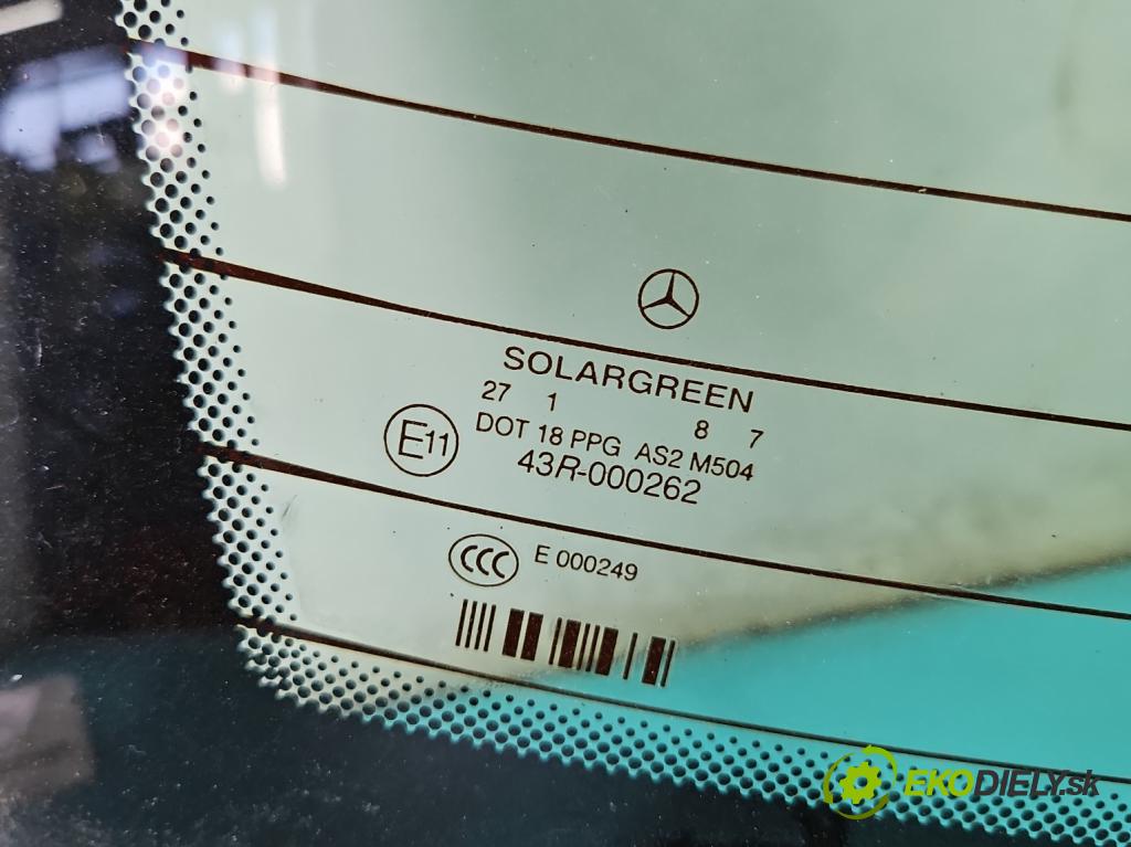 Mercedes S W221 2005-2013 3.0 CDI 235 hp automatic 173 kW 2987 cm3 4- sklo zadní  (Okna zadní)