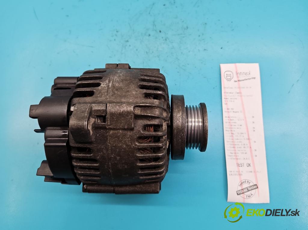 Renault Megane II 2003-2008 1.6 16V 113 HP manual 83 kW 1598 cm3 4- Alternator 8200100907 (Alternátory)